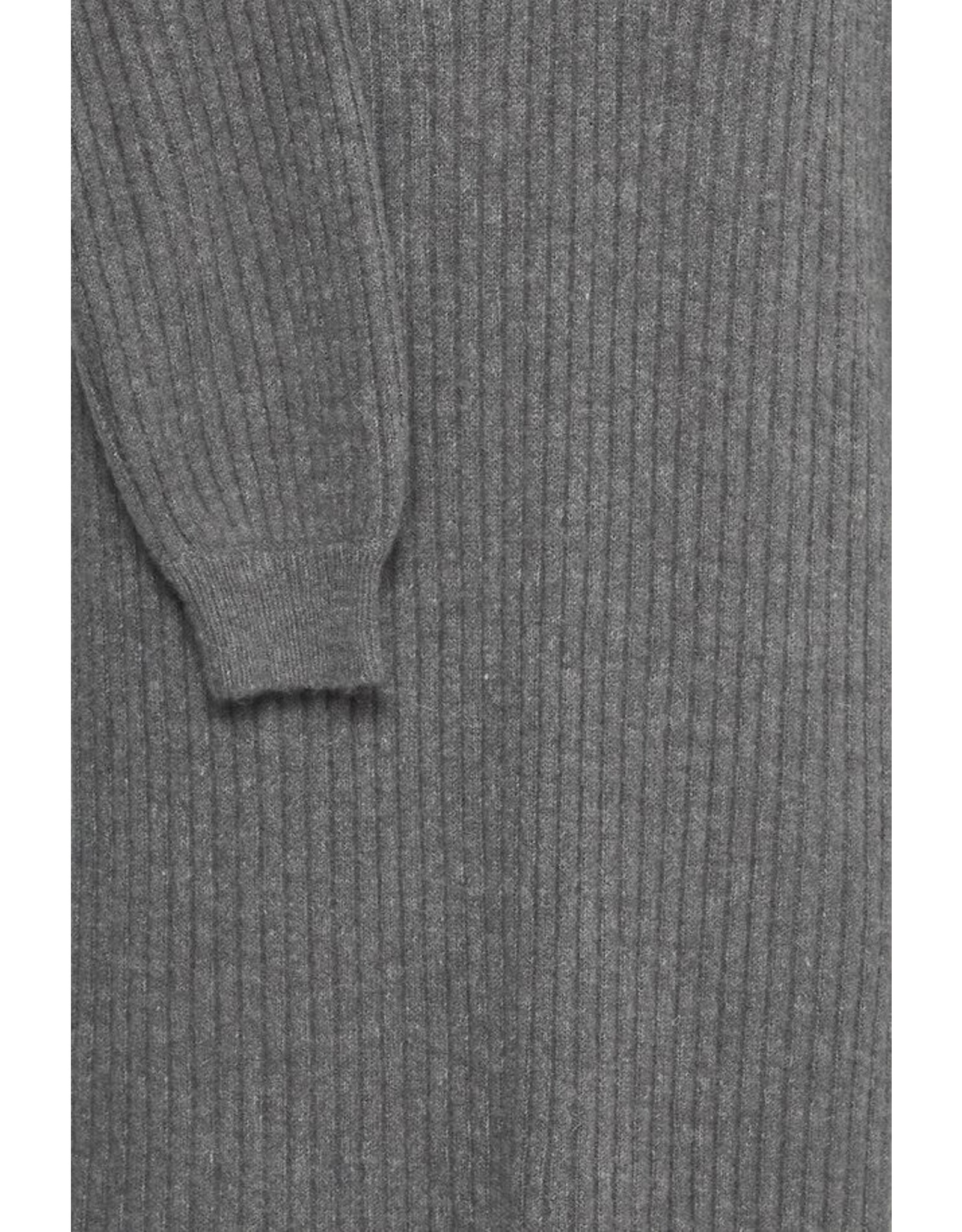 b.young b.young - Martha long dress (mid grey melange)