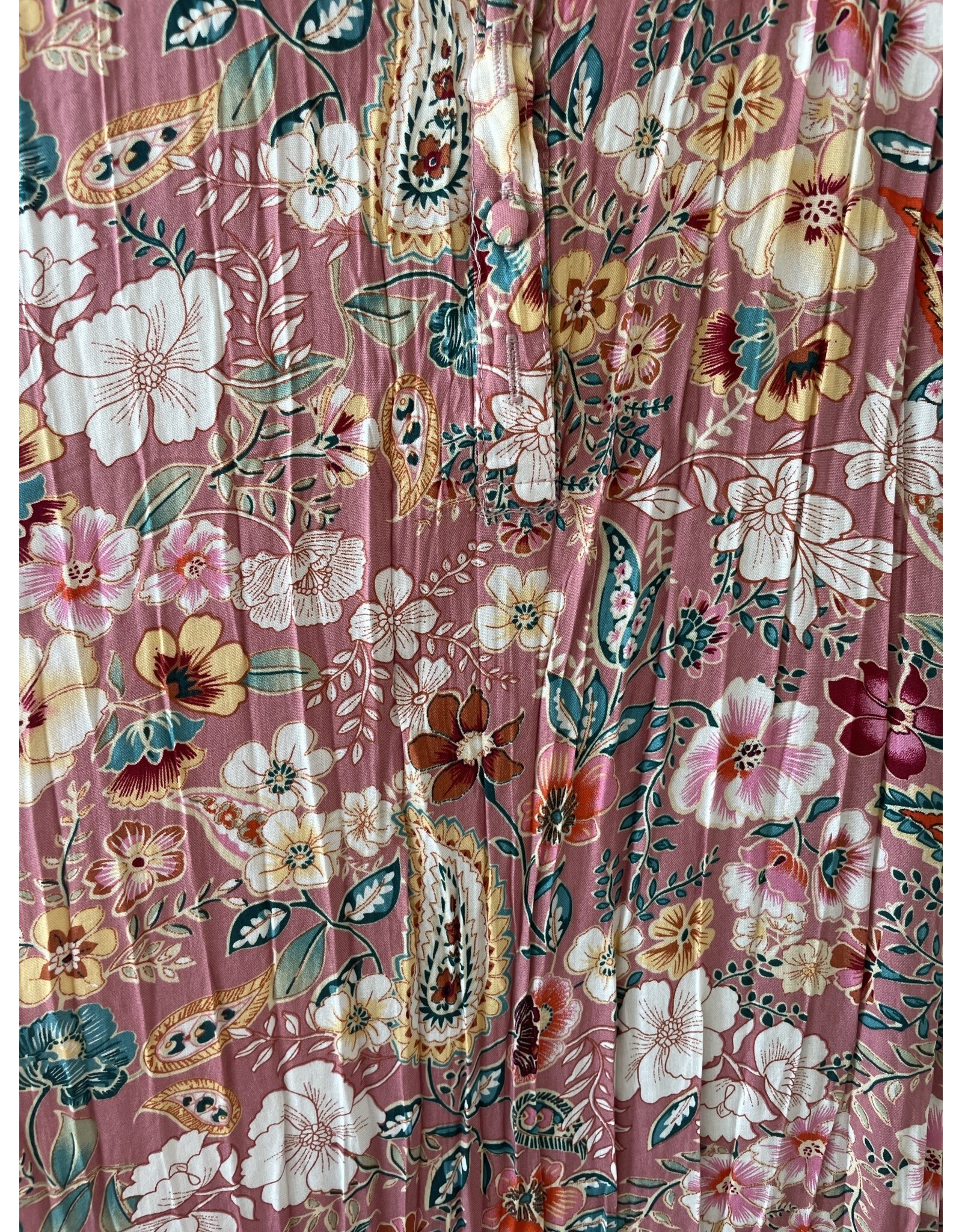 Papillon Papillon - Floral print ruffle hem dress (Pink)
