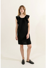 Molly Bracken Molly Bracken - Frilly mini dress (Black)