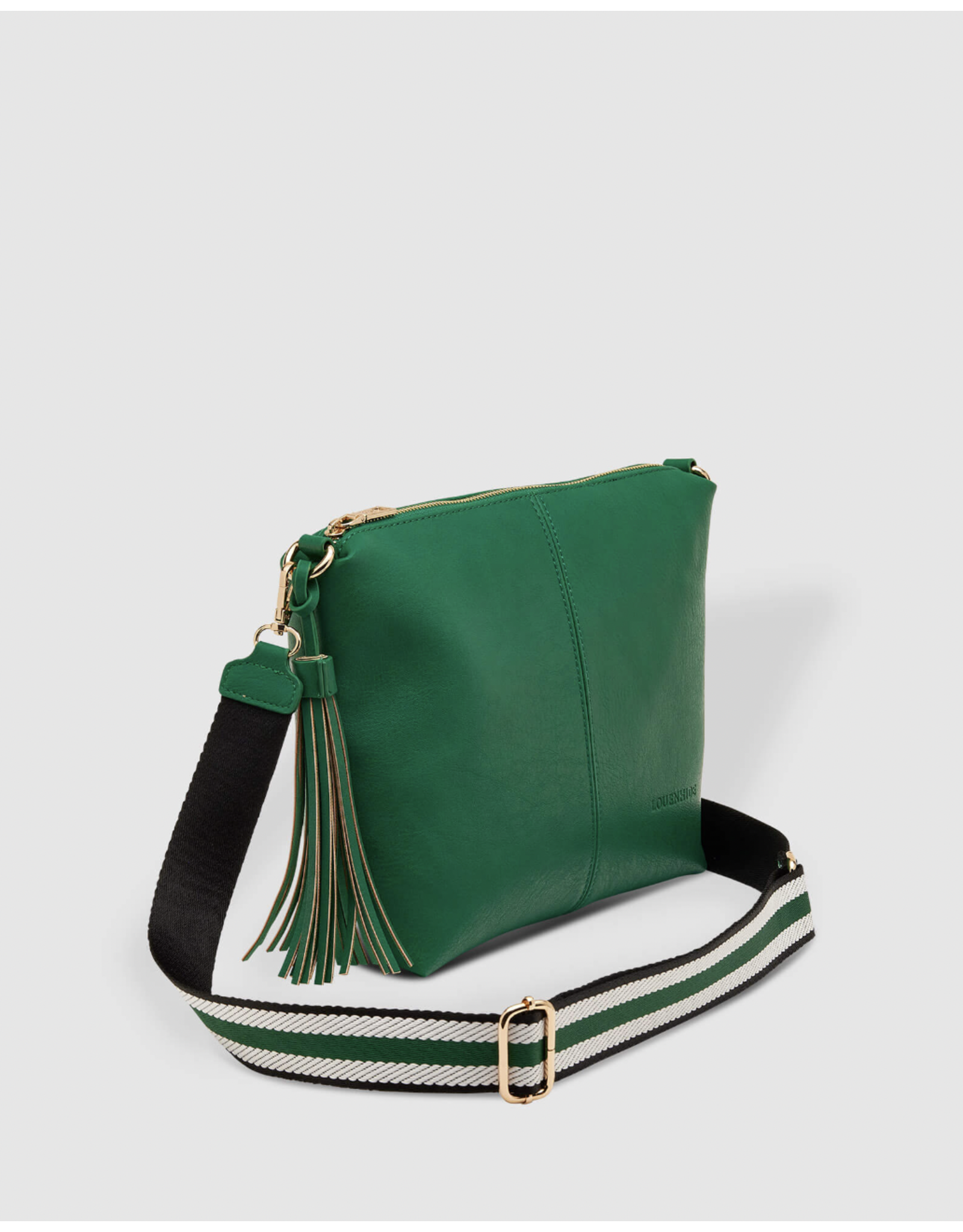 Louenhide Louenhide - Daisy stripe crossbody (green)