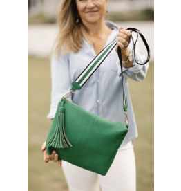 Louenhide Louenhide - Daisy stripe crossbody (green)