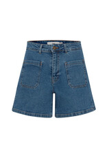 ICHI ICHI - Cassey denim shorts (medium blue)