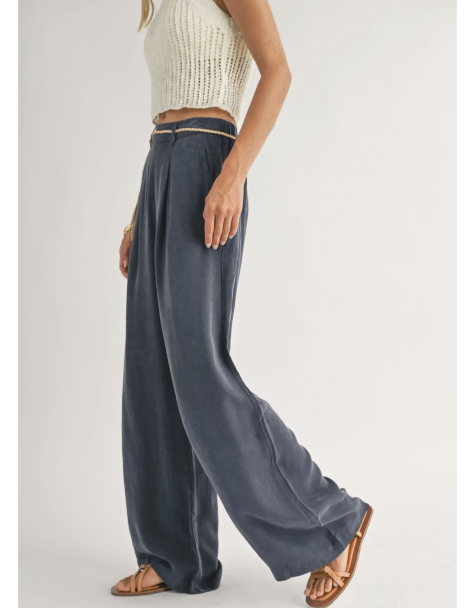 Sadie Wide Leg Pants/Crop Top Set Sadie Wide Leg Pants/Crop Top Set