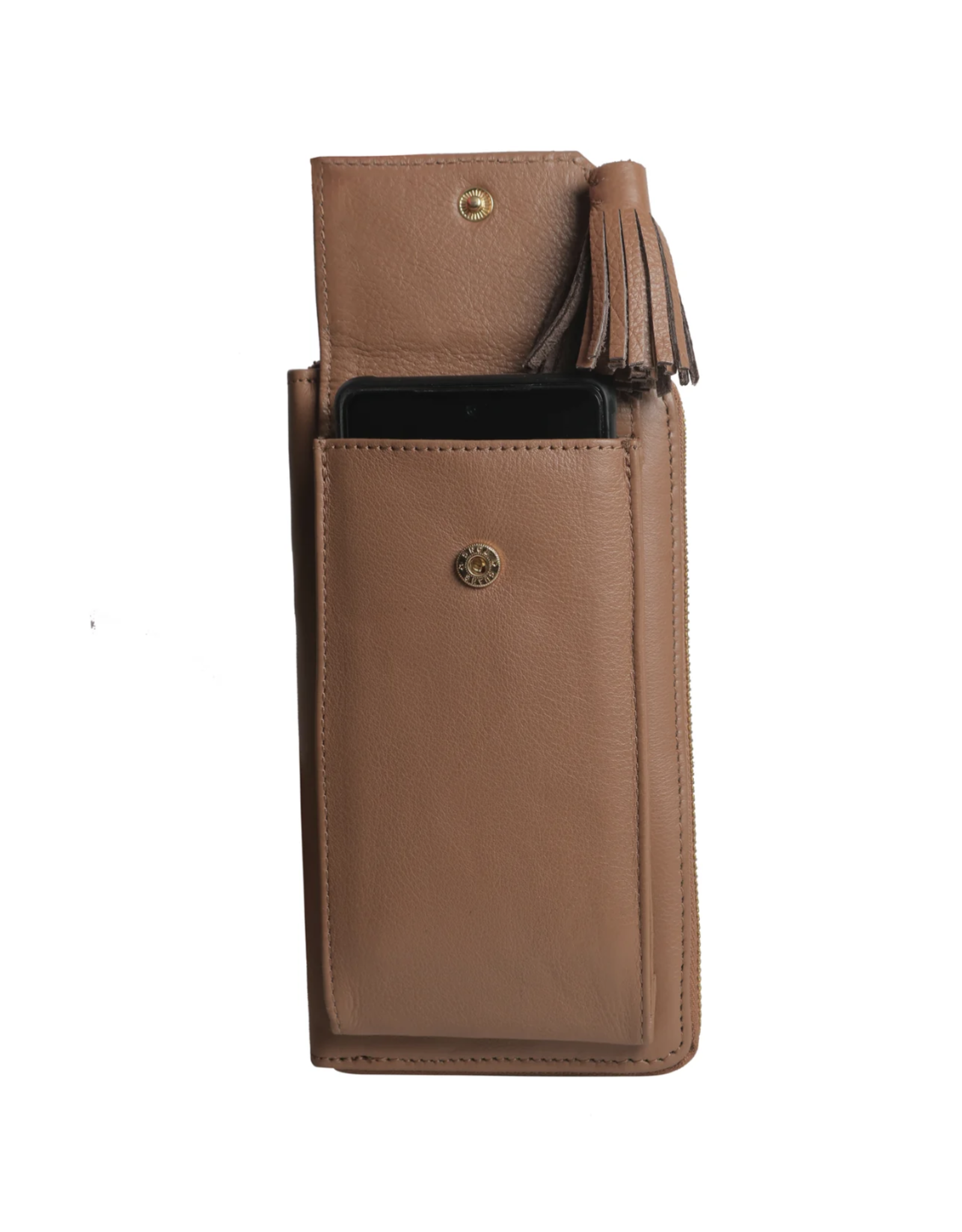 RISA RISA - Threefold wallet crossbody (pine bark)