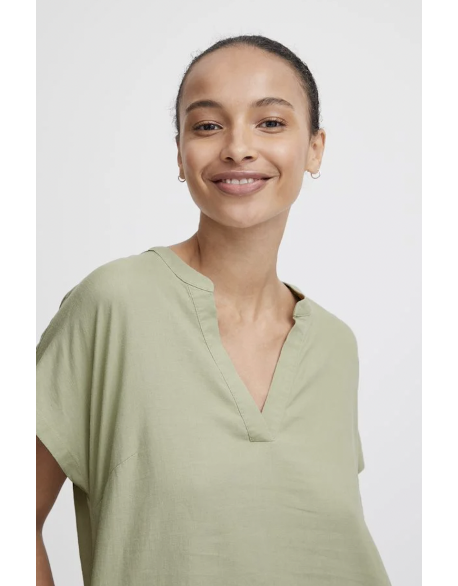 b.young b.young - Falakka v neck dress (Tea)