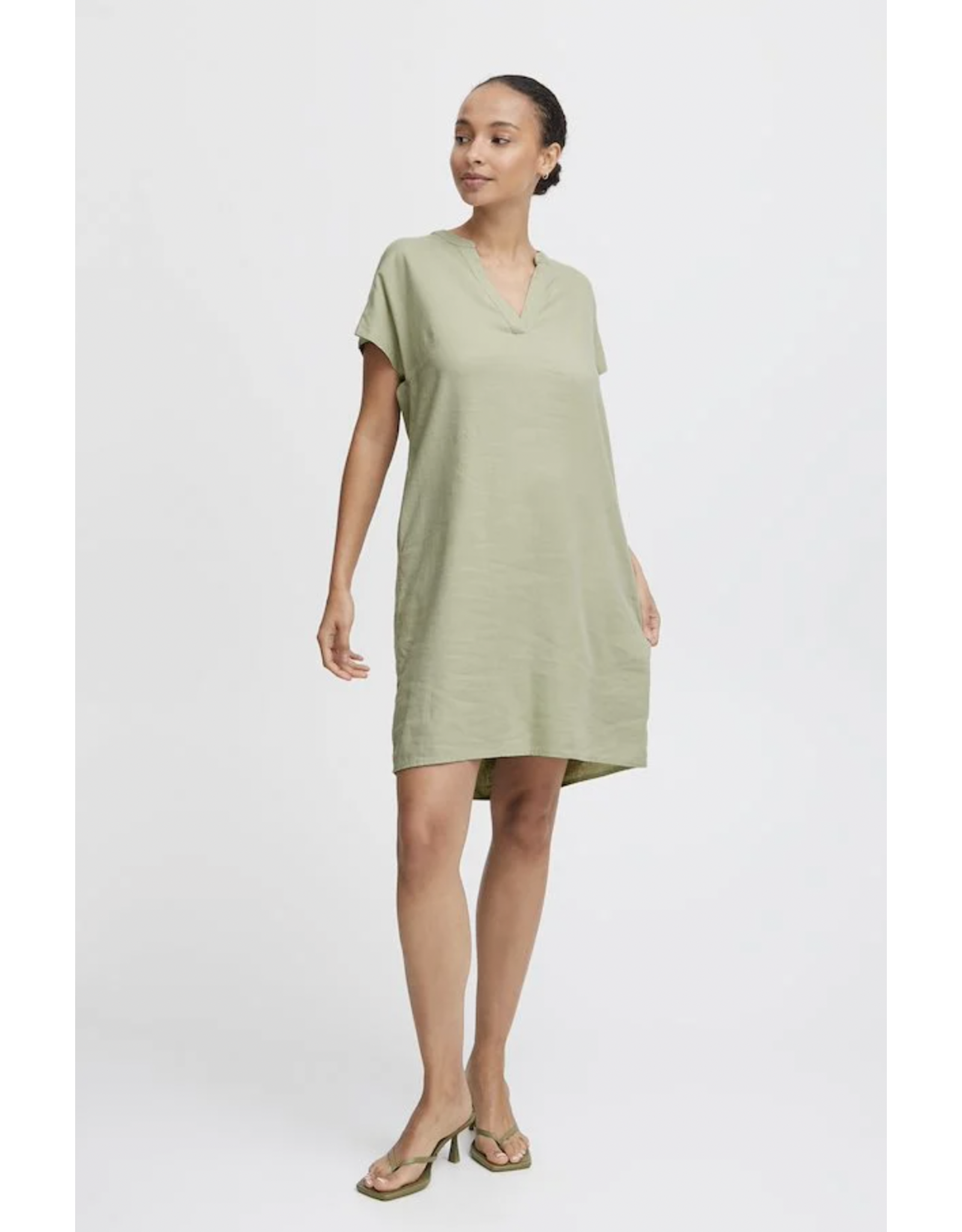 b.young b.young - Falakka v neck dress (Tea)