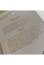 Pika & Bear Pika & Bear- "Wild Wild West" Cowboy Hat Charm Necklace in Raw Brass