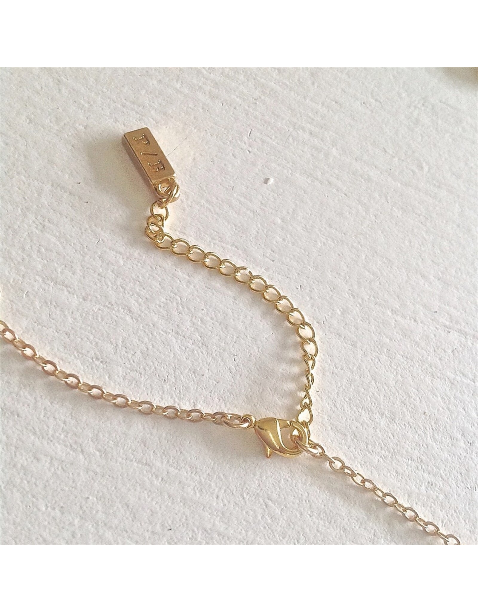 Pika & Bear Pika & Bear- "Wild Wild West" Cowboy Hat Charm Necklace in Raw Brass