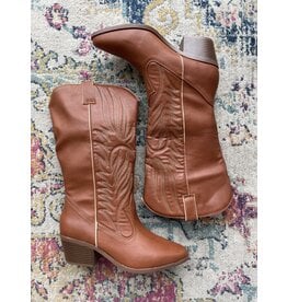 Qupid Montana western boot (chestnut)