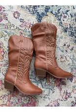 Qupid Montana western boot (chestnut)