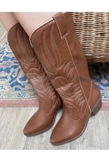 Qupid Montana western boot (chestnut)