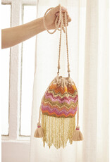 NKN Barcelona NKN Barcelona - Fuschia Beaded Bag