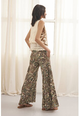 NKN Barcelona NKN Barcelona - Border print pants (Green)