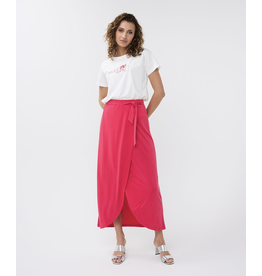 EsQualo EsQualo - Modal maxi skirt (Magenta)