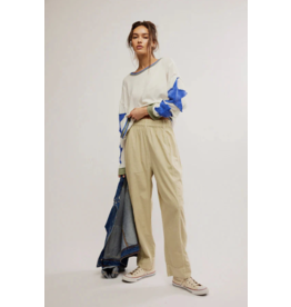 Free people People - Preppy Poplin pull on pant (Birch)