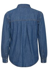 b.young b.young - Lucy denim shirt (mid blue)