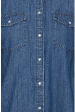 b.young b.young - Lucy denim shirt (mid blue)