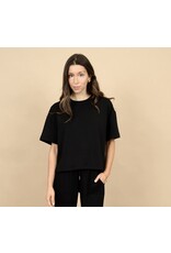 RD Style RD Style - Tess soft scuba top (Black)