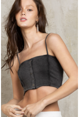 POL Kai - Cropped tank (Black)