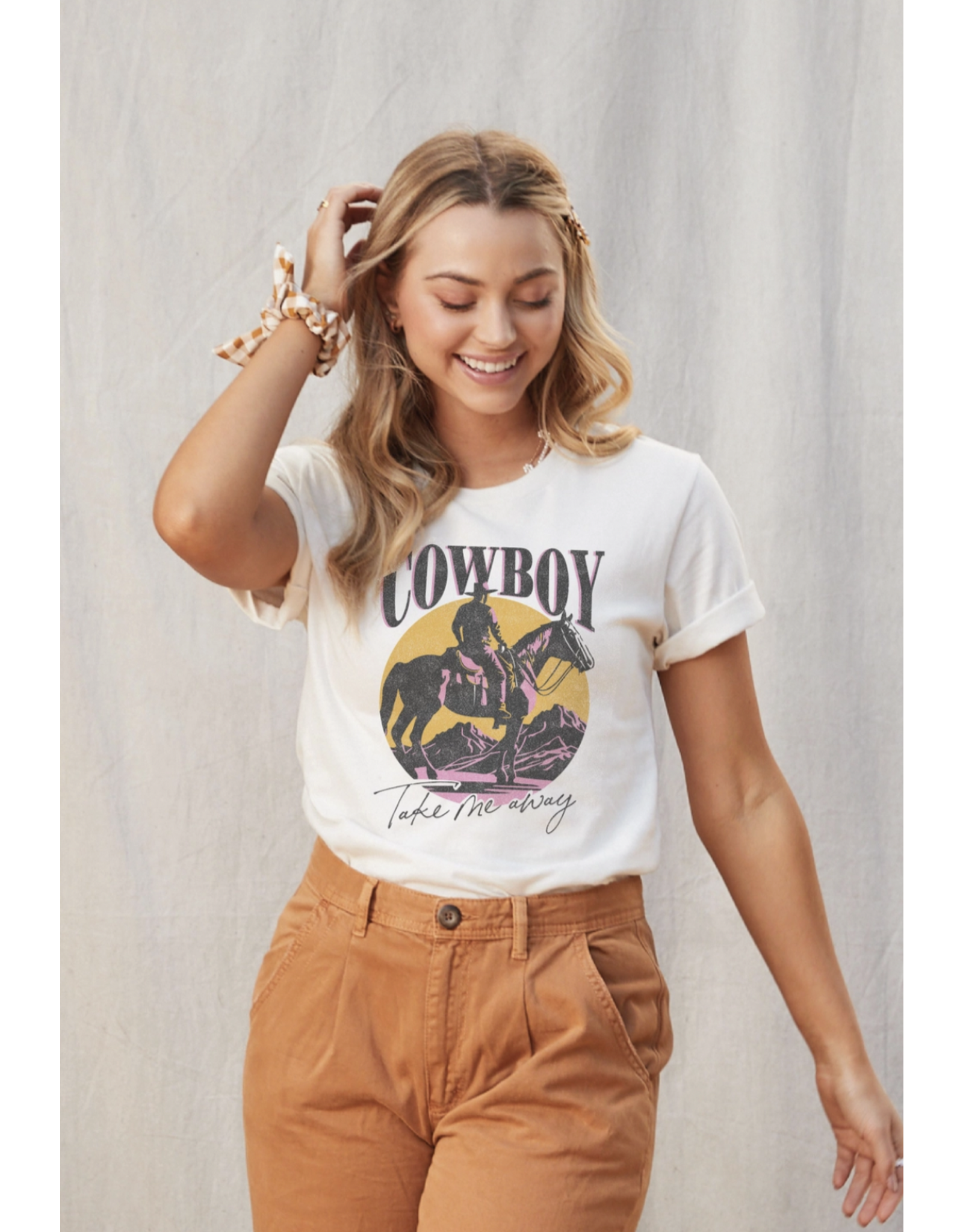Oat Collective Oat Collective - Cowboy Take Me Away Graphic T-Shirt