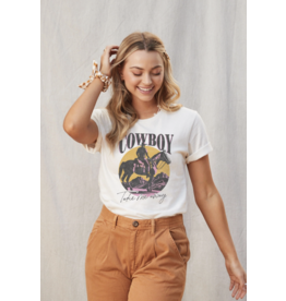 Oat Collective Oat Collective - Cowboy Take Me Away Graphic T-Shirt