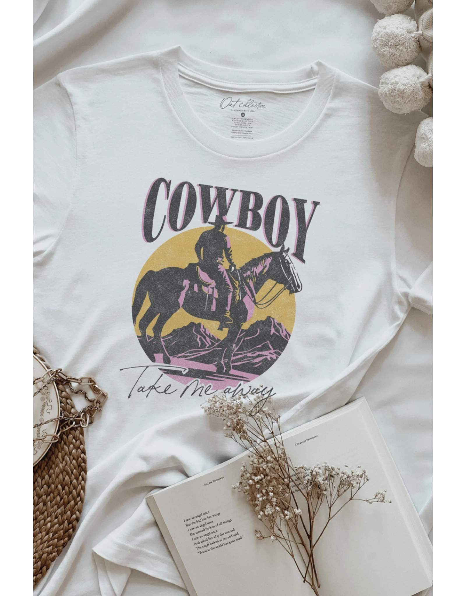 Oat Collective Oat Collective - Cowboy Take Me Away Graphic T-Shirt