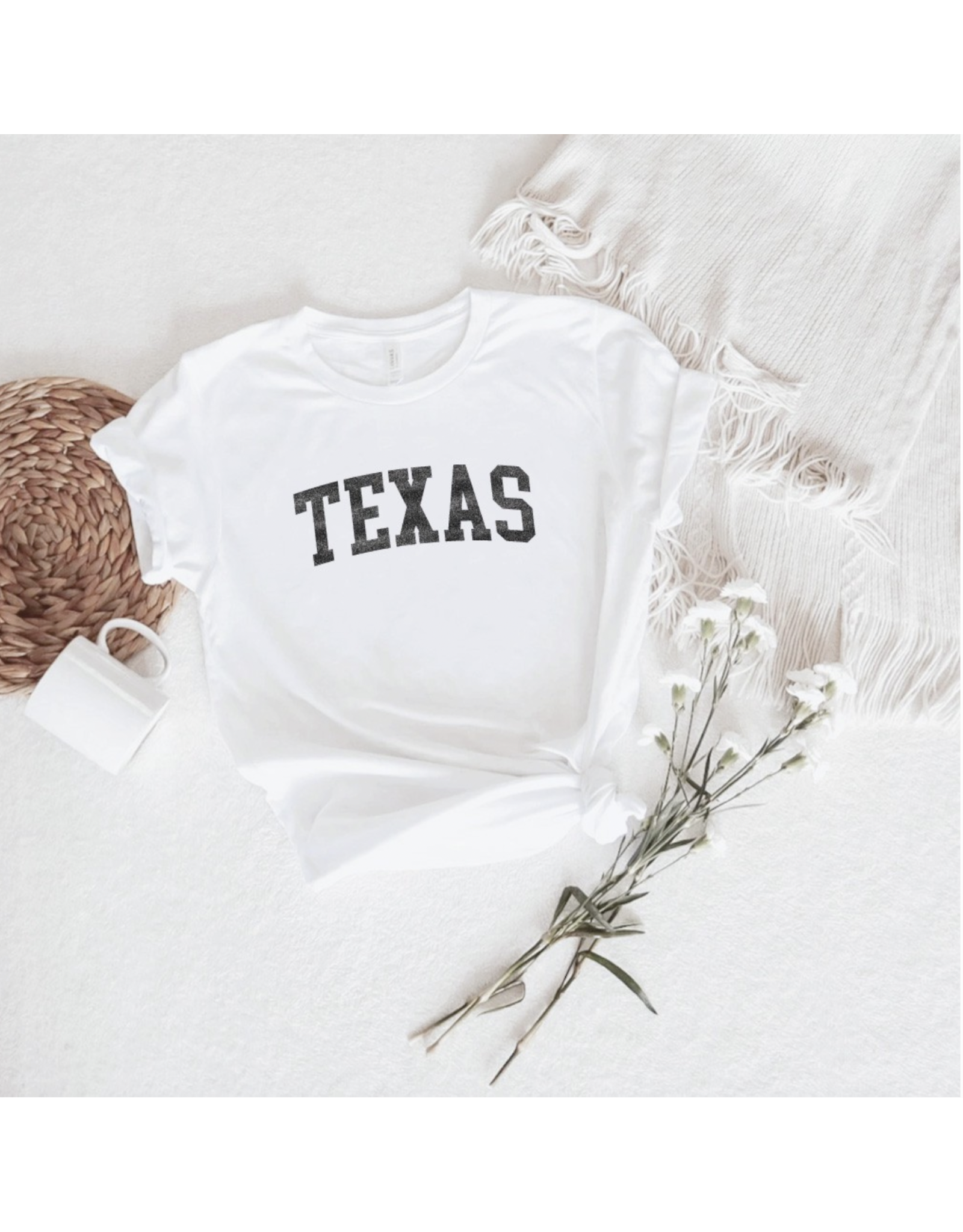 Oat Collective Oat Collective - Texas Graphic Tee (Vintage White)