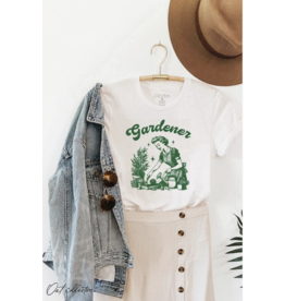 Oat Collective Oat Collective - Gardener Graphic Tee (Vintage White)