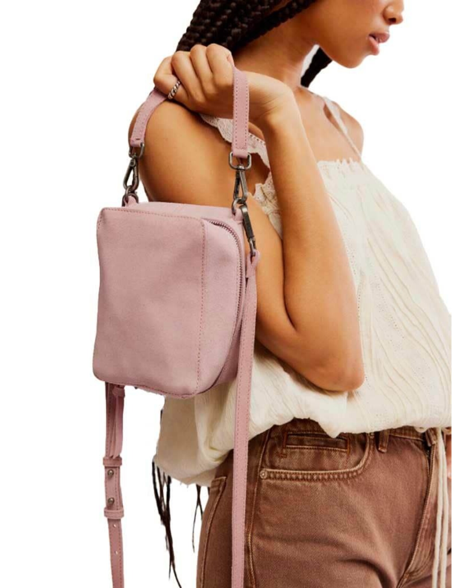 Free people Free People - Out of the Box Crossbody (Thistle Pink)