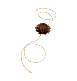 b.young b.young - Velse Flower Choker (Walnut)
