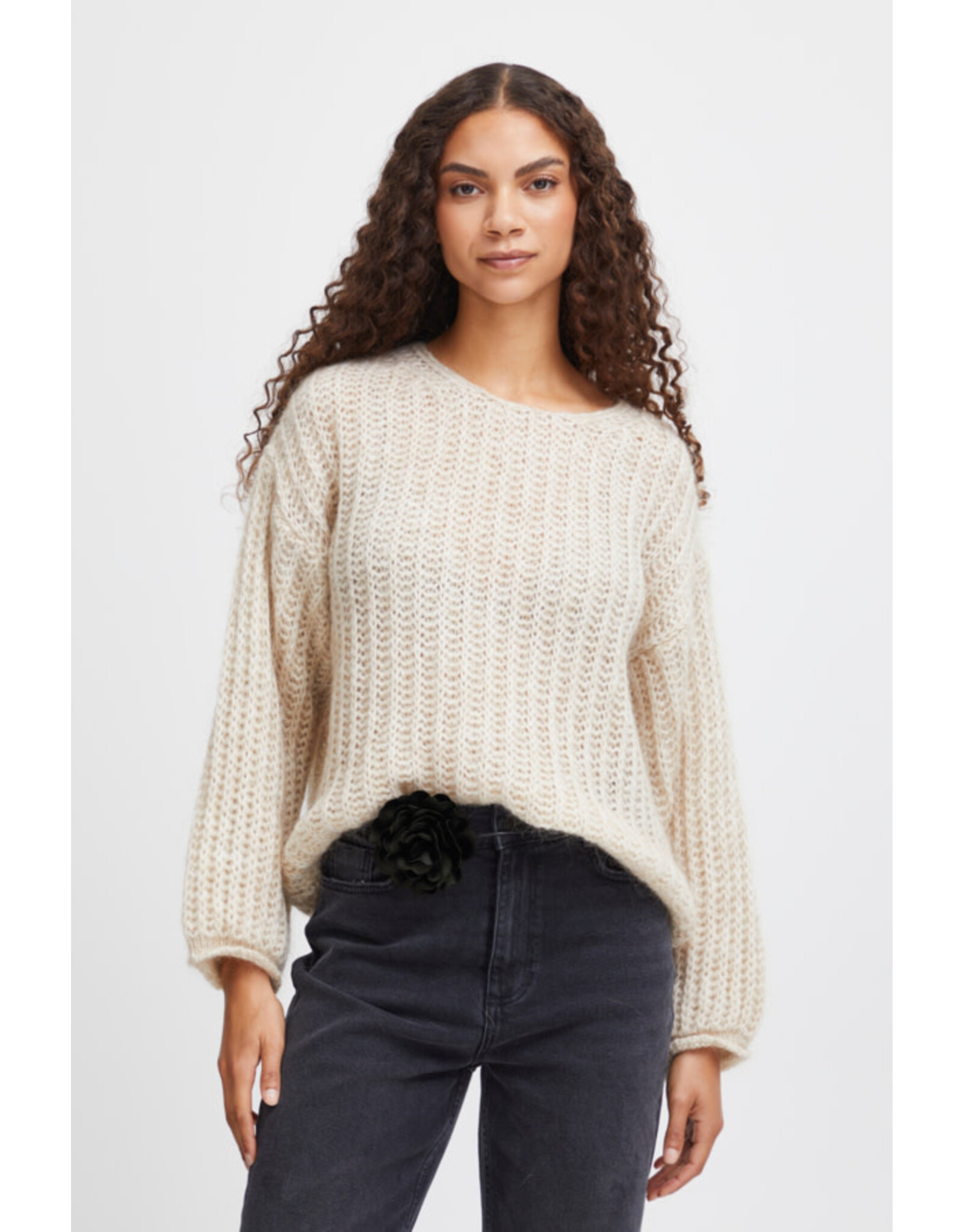 b.young b.young - Velse Flower Choker (Black)