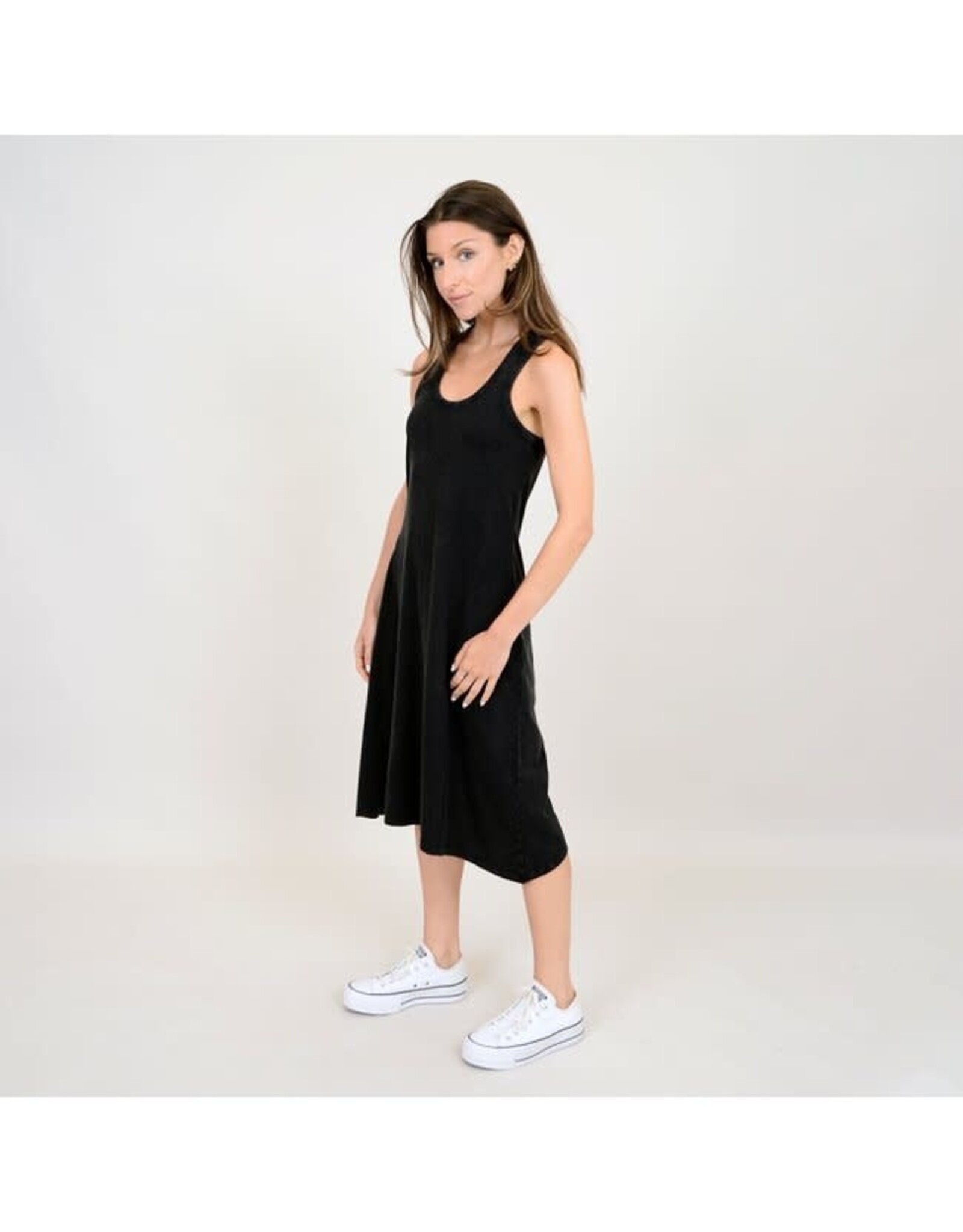 RD Style RD Style - Hena Sleeveless Handkerchief Dress (Vintage Black)