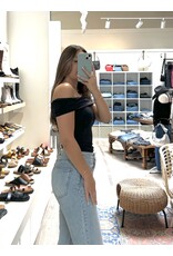 RD Style RD Style - Celesta off shoulder top (Black)
