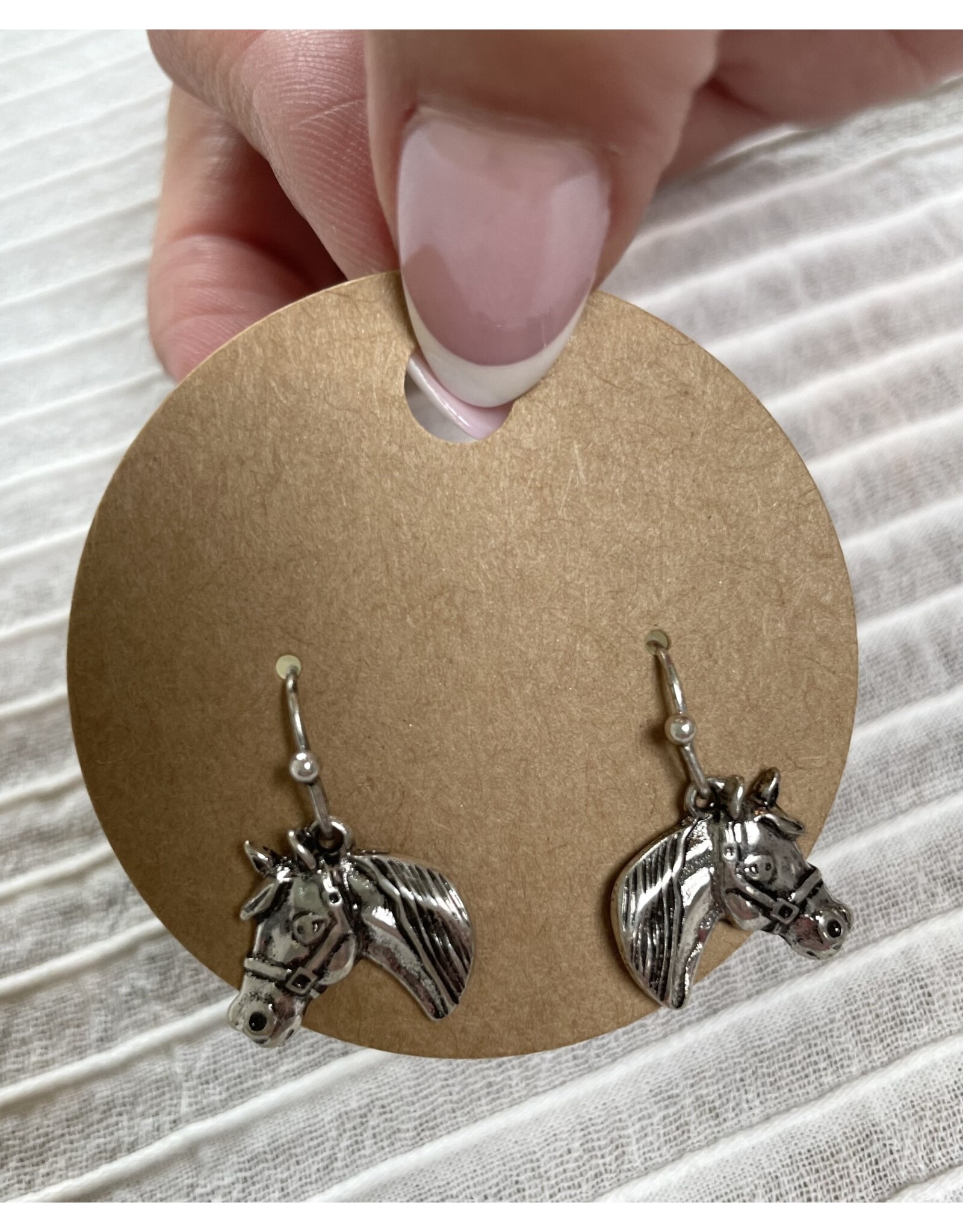 Blandice Horse dangle earrings