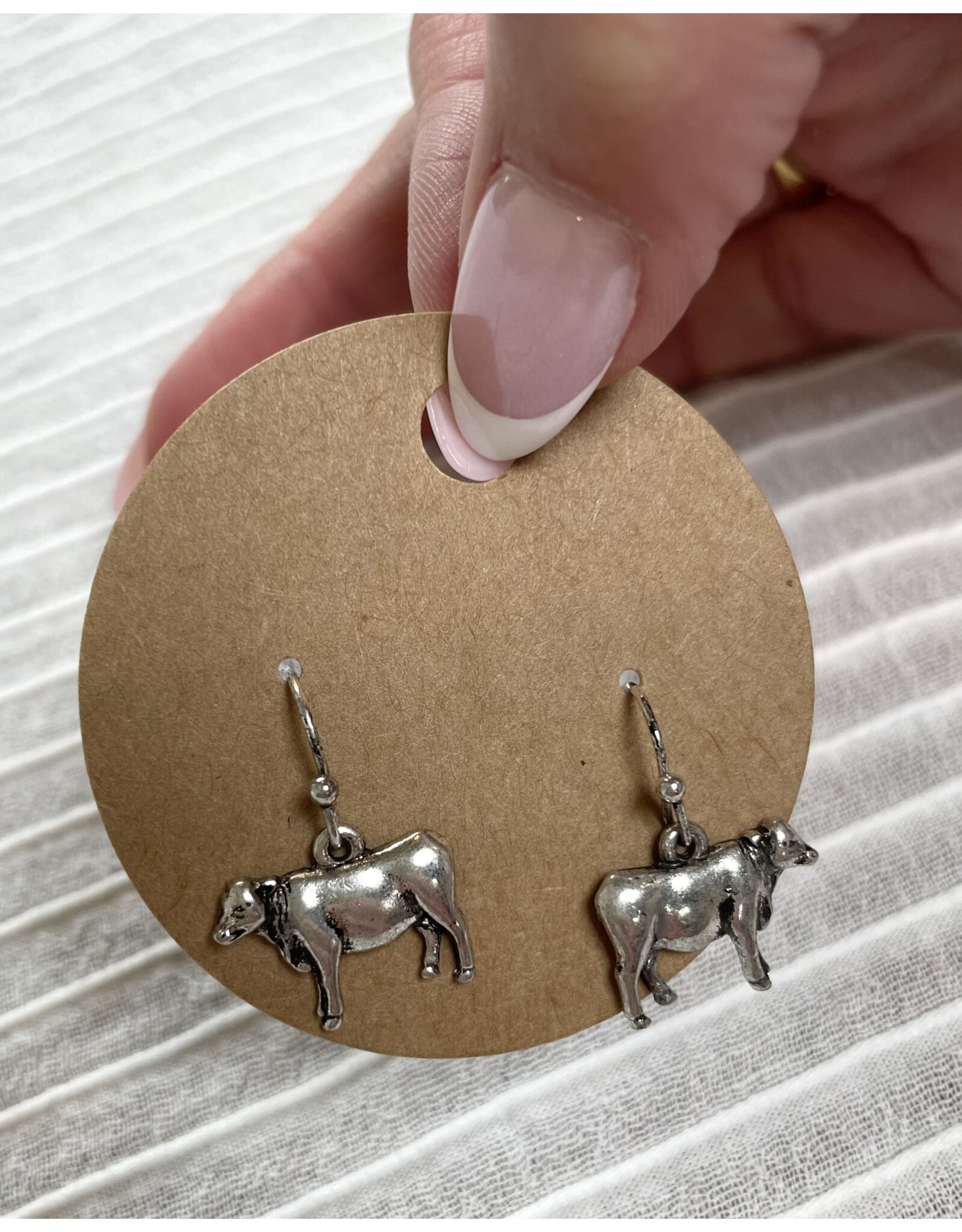 Blandice Cow dangle earrings