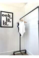 RD Style RD Style - Second Skin Roxanna crew neck bodysuit (white)