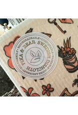 Pika & Bear Pika & Bear - "Tiki Tiki Tiki" Hawaiian Design Swedish Dishcloth