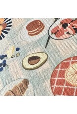 Pika & Bear Pika & Bear - "Petit-Dejeuner" Breakfast Design Swedish Dishcloth