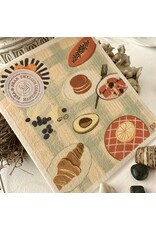 Pika & Bear Pika & Bear - "Petit-Dejeuner" Breakfast Design Swedish Dishcloth