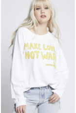 Recycled Karma Recycled Karma - Woodstock Make Love Not War Sweatshirt