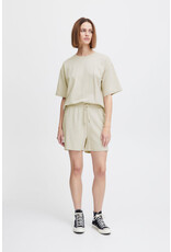 ICHI ICHI - Ocie Cotton Shorts (Silver Gray)