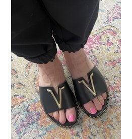 Caryatis Caryatis - Patras sandal (Black)