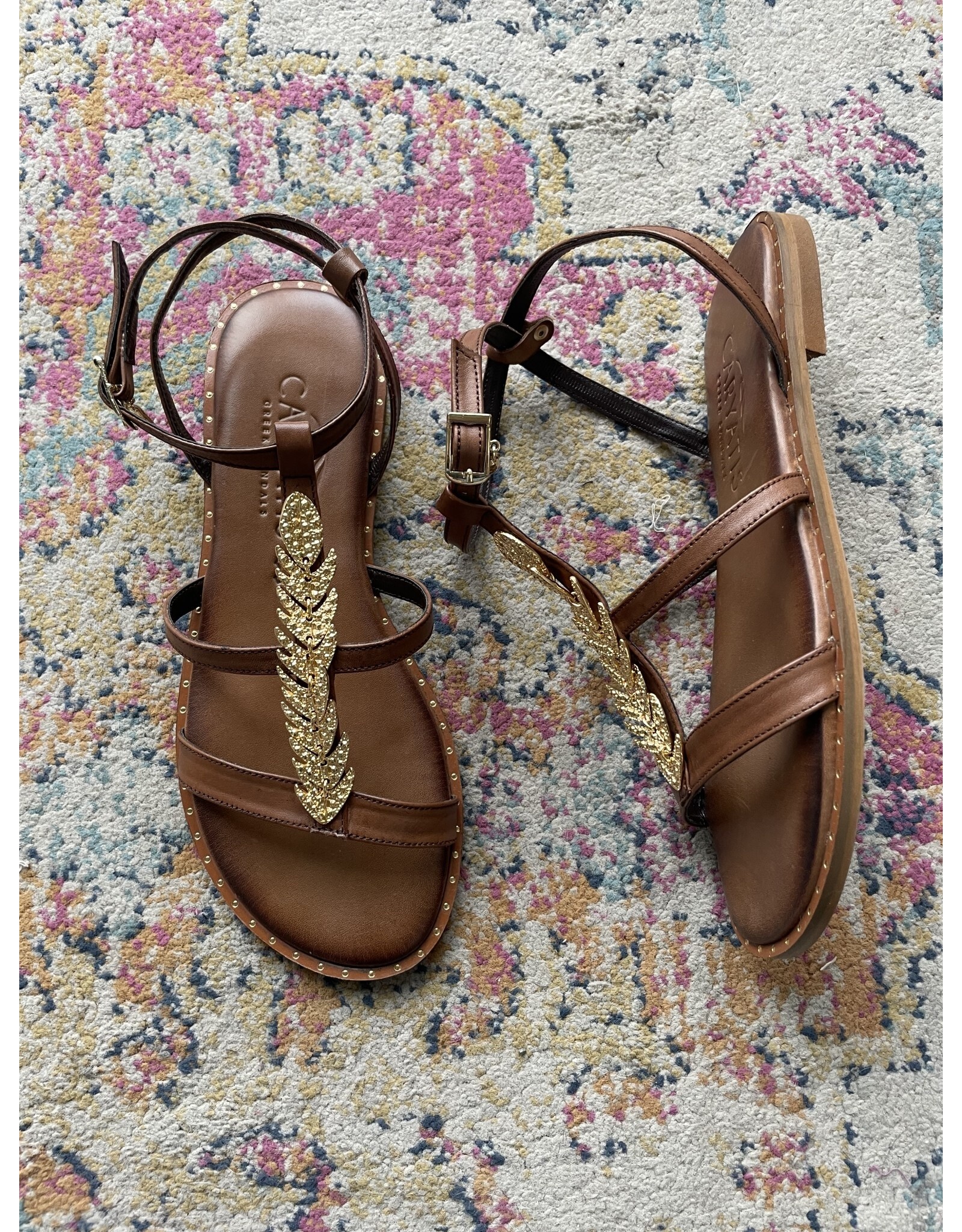 Caryatis Caryatis - Athena sandal (Brown)