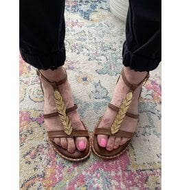 Caryatis Caryatis - Athena sandal (Brown)