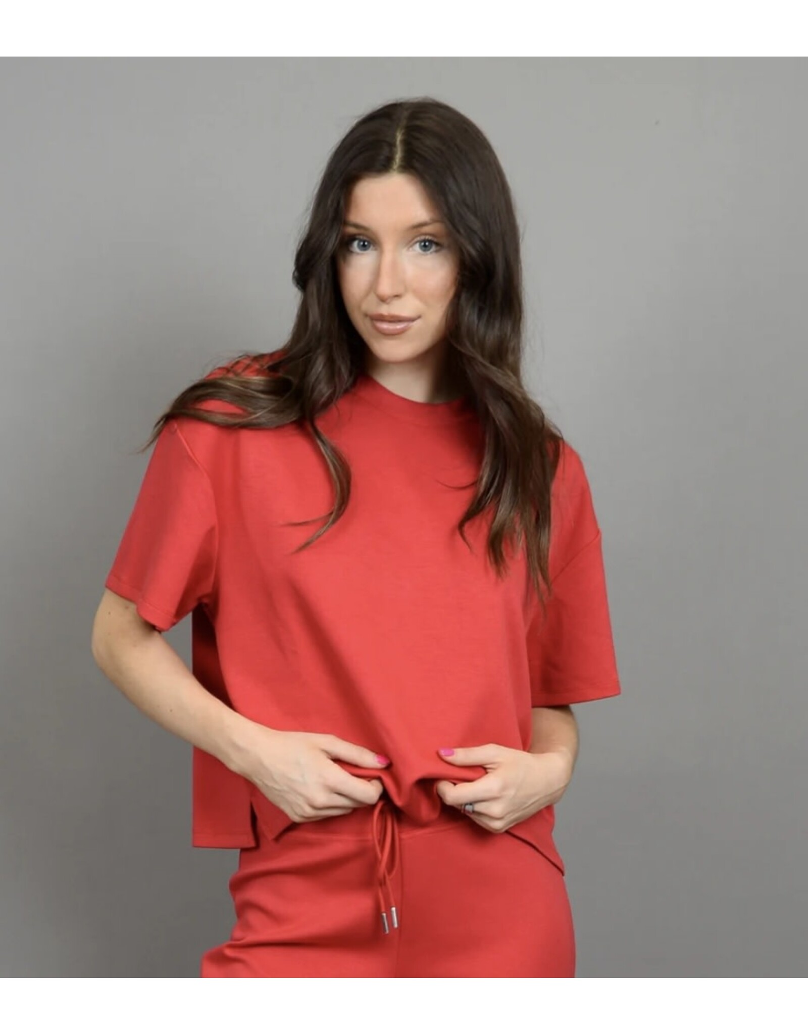 RD Style RD Style - Tess soft scuba top (Engine red)