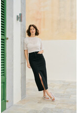 Kaffe Kaffe - Sinem Denim Skirt (Black Deep)
