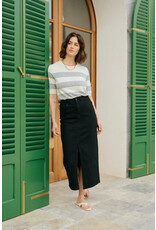 Kaffe Kaffe - Sinem Denim Skirt (Black Deep)