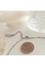 Pika & Bear Pika & Bear - "Figaro" Flat Link Patterned Chain Bracelet