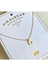 Pika & Bear Pika & Bear - "Wish" Wishbone Charm Necklace
