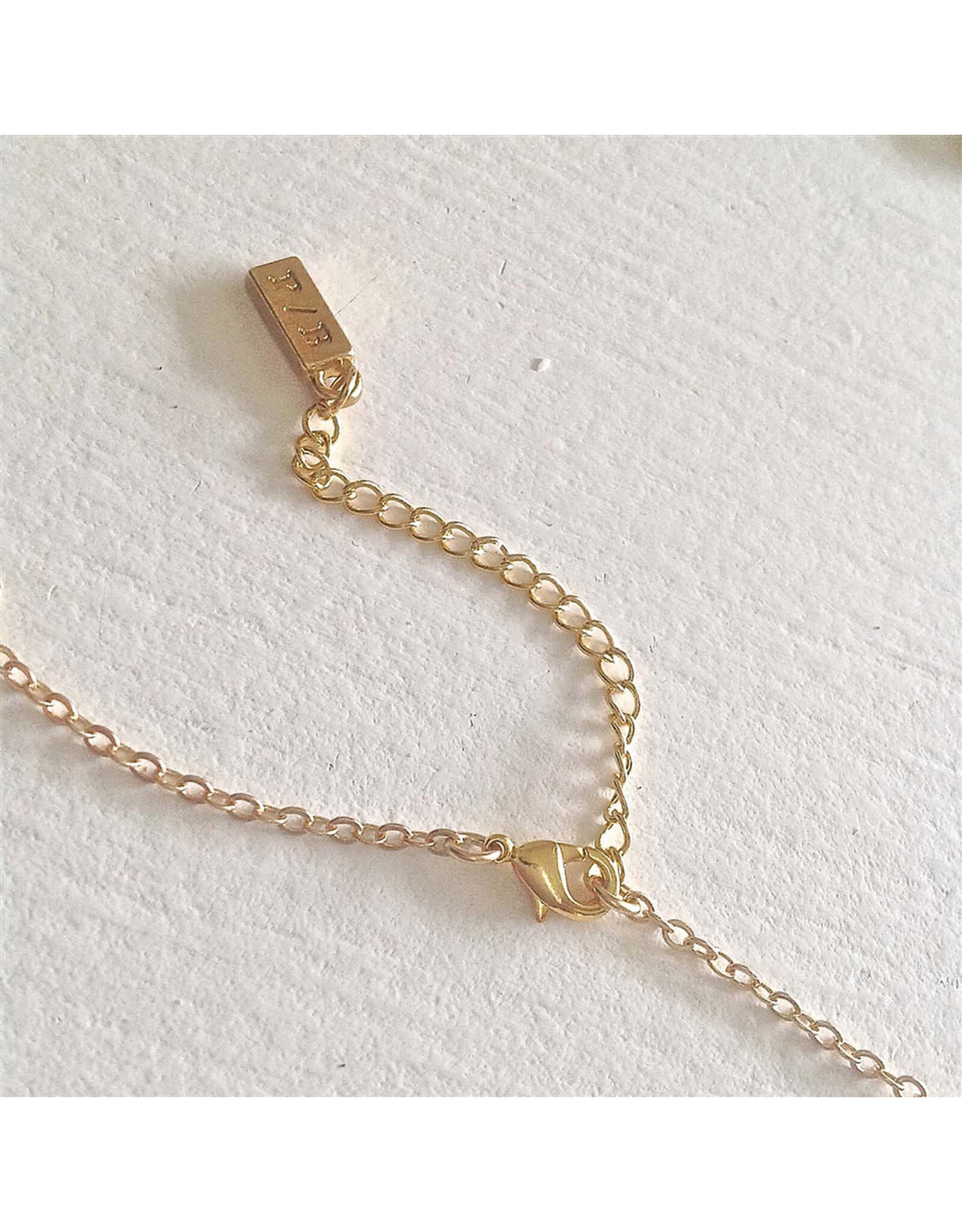 Pika & Bear Pika & Bear - "Wish" Wishbone Charm Necklace
